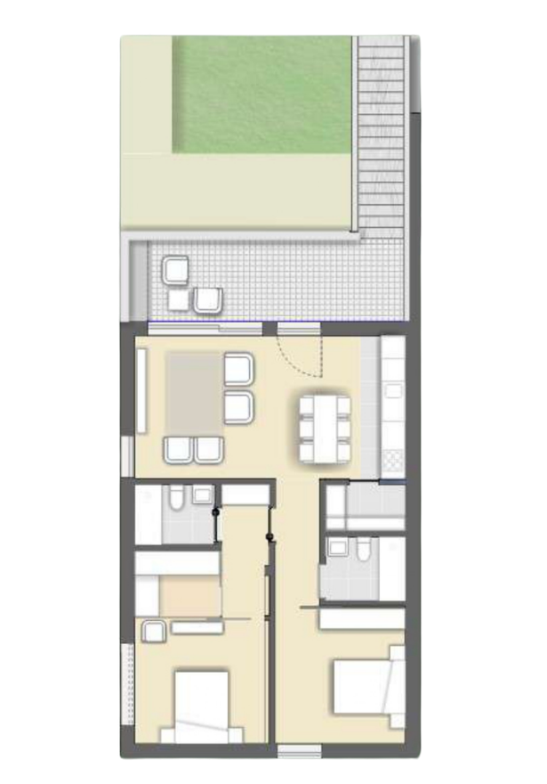 apartamentos T2 na Murtosa