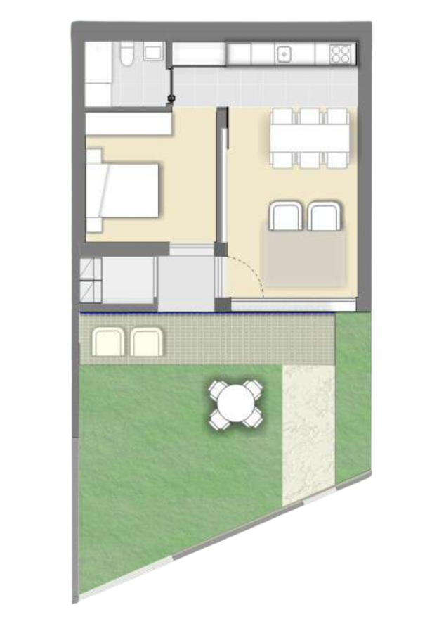 Apartamentos T1 na Murtosa